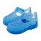 Sandália de borracha azul IGOR Velcro menina menino