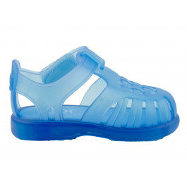 Sandália de borracha azul IGOR Velcro menina menino