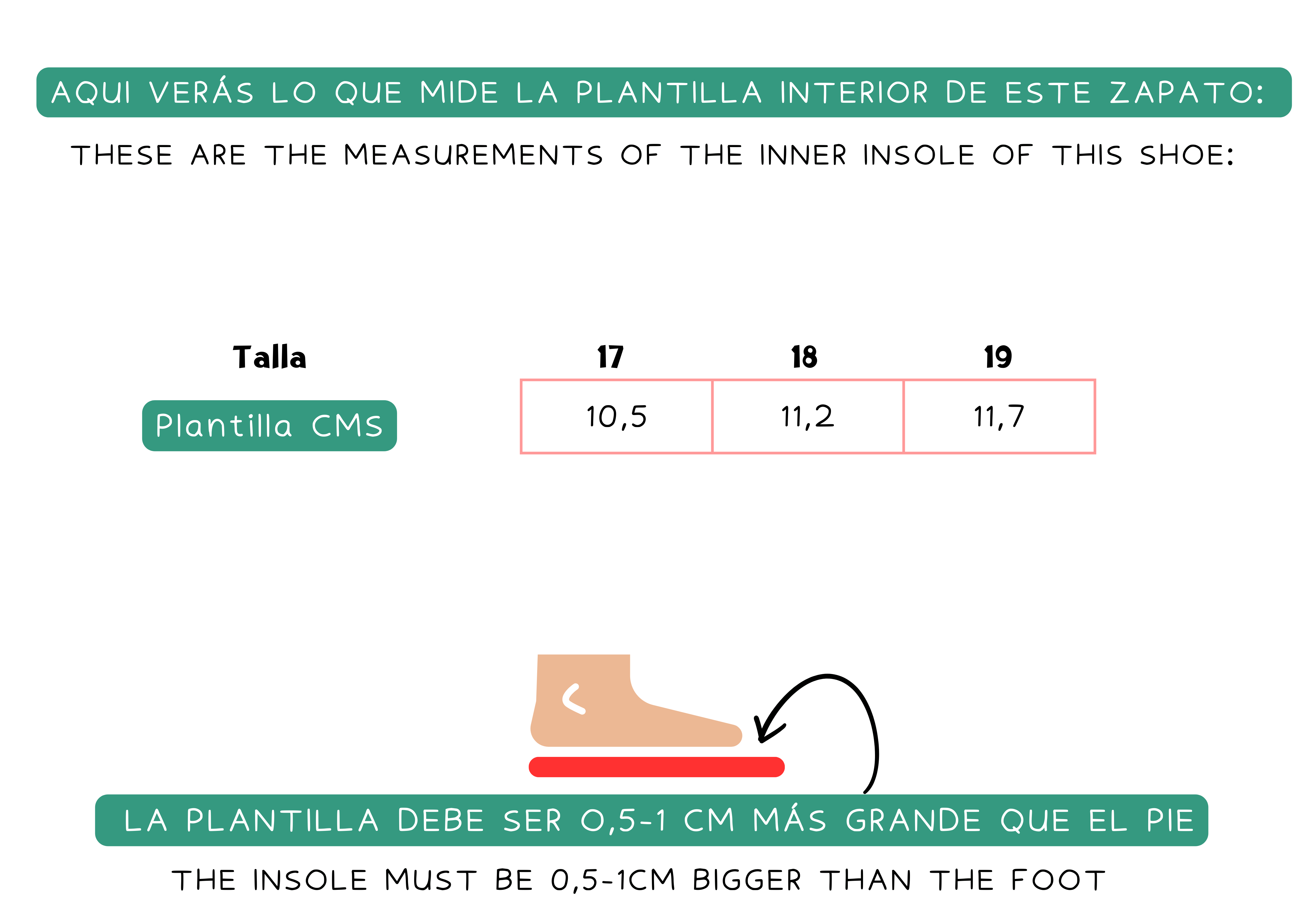 Guia de tamanho: